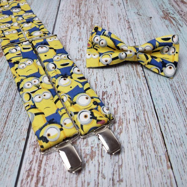 Pajarita y Tirantes Minion