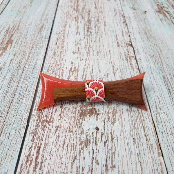 Pajarita de Madera de Caoba Rojo