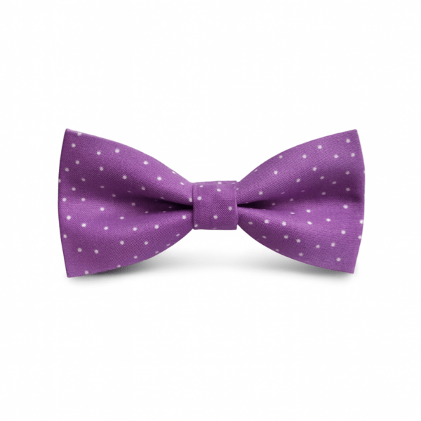 Pajarita Lunares Purple