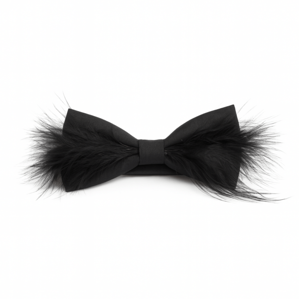 Pajarita Plumas Noir