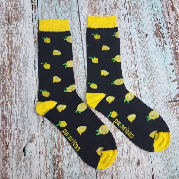 Calcetines Limones Negro