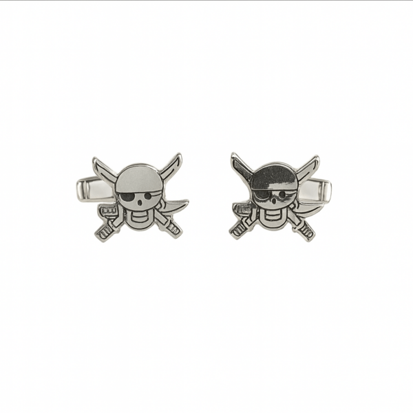 Gemelos Pirata Piece (Plata de Ley)