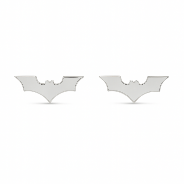 Gemelos Superheroes Murcielago (Plata de Ley)