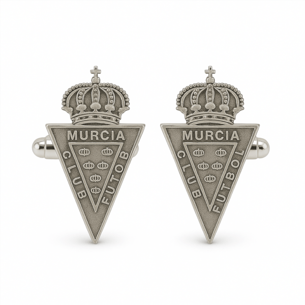 Gemelos Escudo Real Murcia (Plata de Ley)