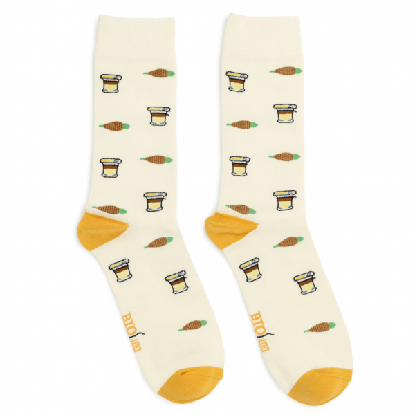 Calcetines Cafe y Paparajote
