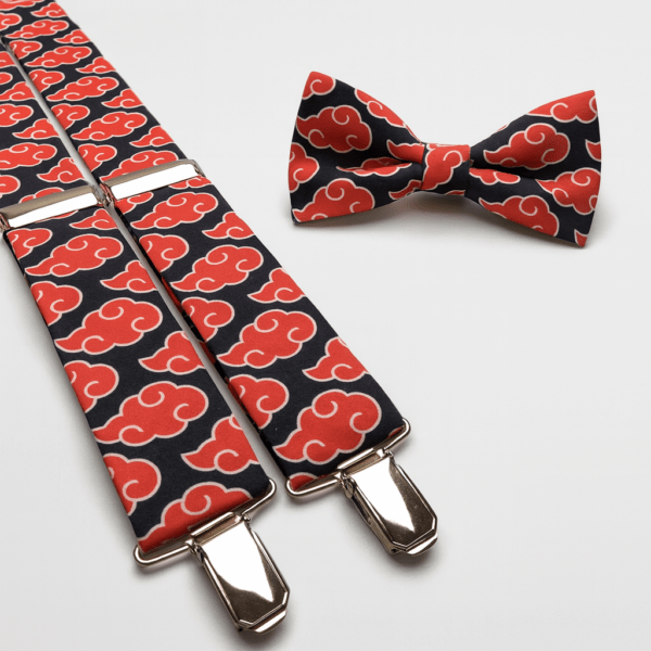 Pajarita y Tirantes Akatsuki