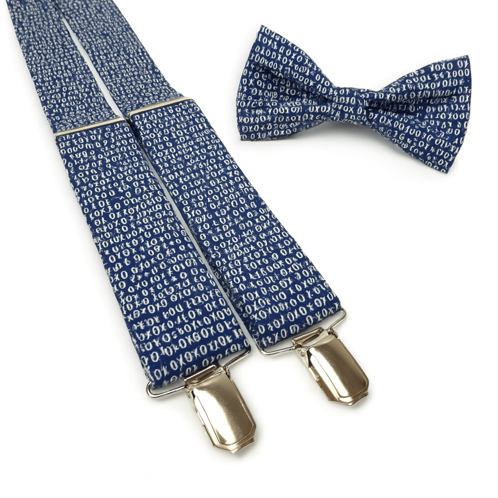 Pajarita y Tirantes Oxo Pizarra