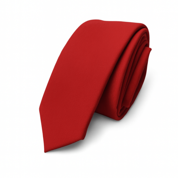Corbata Basic Rojo