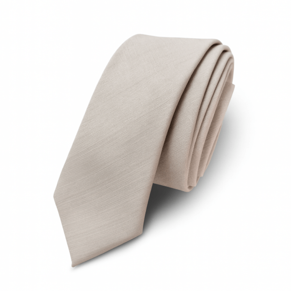 Corbata Basic Beige
