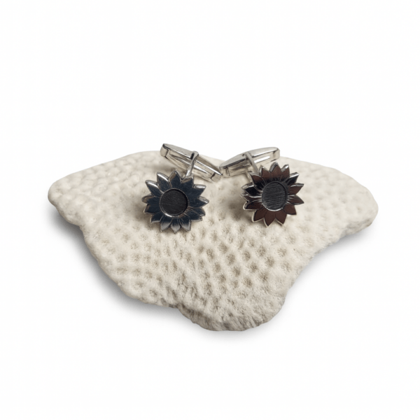 Gemelos Girasoles (Plata de Ley)
