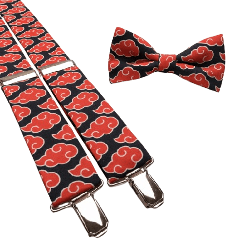 Pajarita y Tirantes Akatsuki