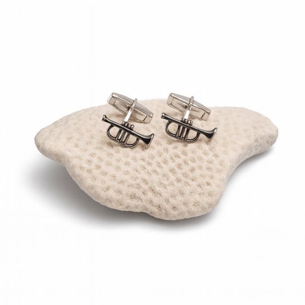 Gemelos Trompeta (Plata de Ley)