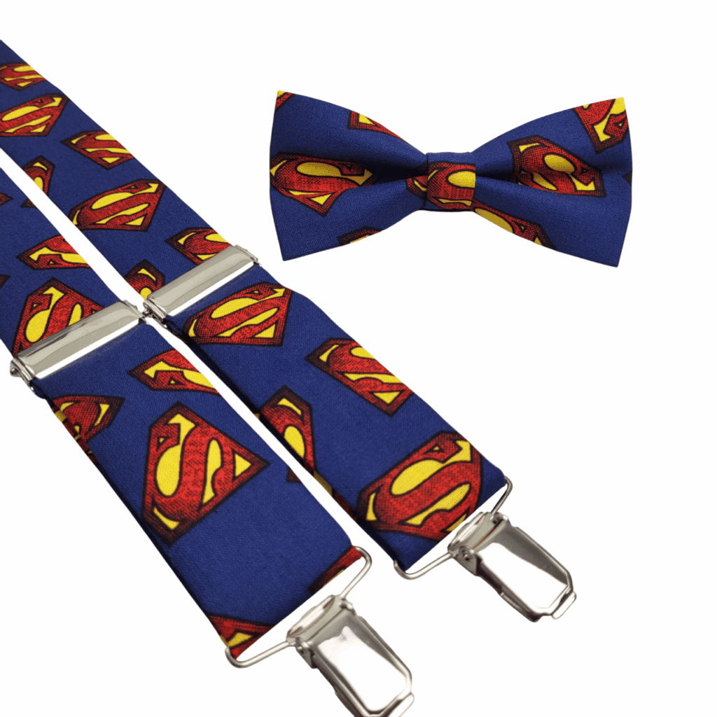 Pajarita y Tirantes Superheroes Man