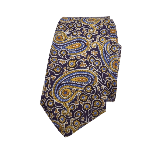 Corbata Paisley Real