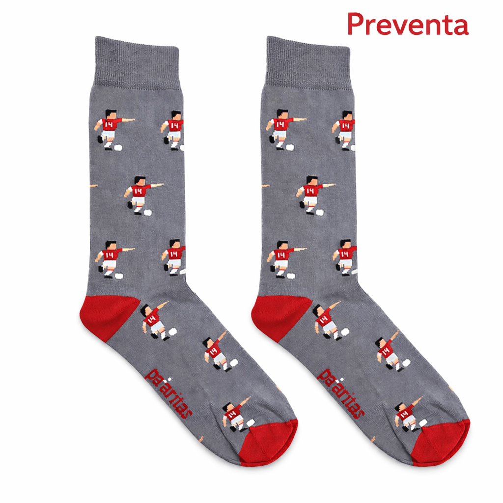 Calcetines futbolista Murcia, calcetines fútbol originales, calcetines deportivos hombre, calcetines diseño futbolistas, calcetines equipación roja, calcetines divertidos fútbol, calcetines artesanales España, calcetines retro pixel art, calcetines grises deportivos, calcetines regalo futbolero, calcetines cómodos transpirables, calcetines algodón peinado, calcetines personalizados fútbol, calcetines originales hombre, calcetines moda deportiva Murcia. 🇬🇧 English Football socks Murcia, soccer socks men, football player socks design, sporty fun socks, pixel art football socks, red kit soccer socks, novelty football socks, handmade socks Spain, breathable cotton socks, retro football socks, grey sport socks, gift for football lovers, unique men socks, comfortable soccer socks, football fashion accessories. 🇮🇹 Italiano Calzini calcio Murcia, calzini calciatore uomo, calzini sportivi originali, calzini design calcio, calzini divertenti calcio, calzini artigianali Spagna, calzini cotone pettinato, calzini pixel art calcio, calzini grigi sportivi, regalo tifosi calcio, calzini moda uomo, calzini traspiranti, calzini equipaggiamento rosso, accessori calcio uomo, calzini unici sportivi. 🇫🇷 Français Chaussettes football Murcia, chaussettes foot homme, chaussettes joueur football, chaussettes sport originales, chaussettes pixel art foot, chaussettes équipement rouge, chaussettes fantaisie football, chaussettes artisanales Espagne, chaussettes coton respirant, chaussettes rétro sport, cadeau amateur football, chaussettes mode homme, chaussettes confortables, accessoires football, chaussettes design sportif. real murcia